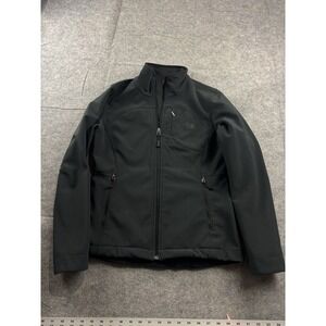 The North Face Jacket Womens S Apex Bionic Windwall Fleece Lined Black Gorpcore